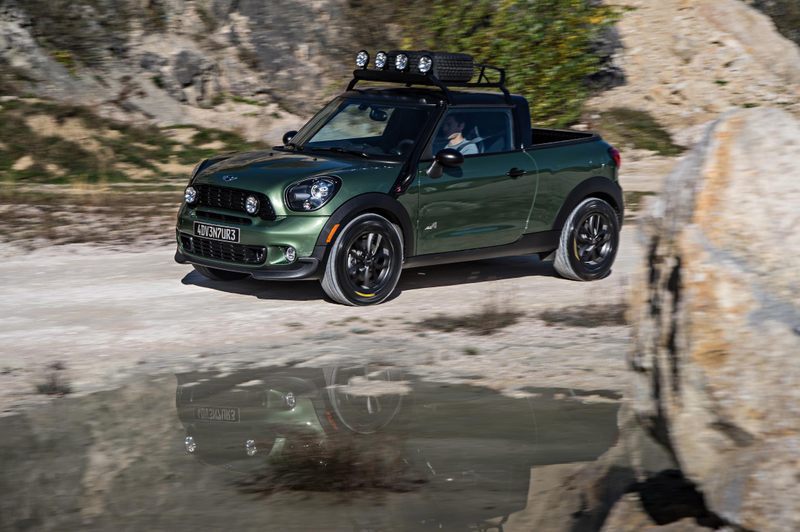 Illustration for article titled The Mini Paceman Adventure Is A One-Off Pickup Loaded With Awesomeness